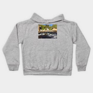 Happy valley view Kids Hoodie